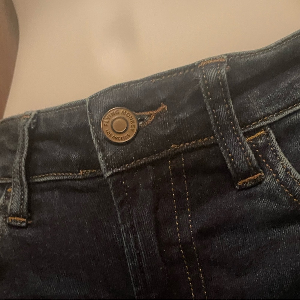 Flying Monkey - Dark Blue Flare Jeans - Picture 2 of 7